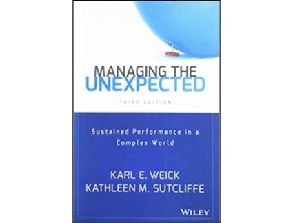 Livro Managing the Unexpected de Karl E Weick e Kathleen M Sutcliffe (Inglês - Capa Dura)