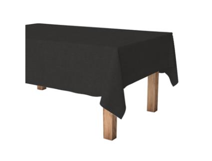 Toalha de mesa em rolo EXMA Preto 140 cm x 25 m