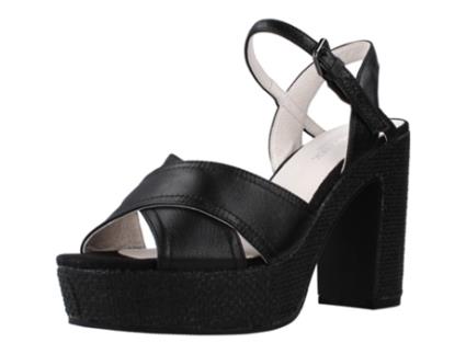 Sapatos de Mulher LUMBERJACK Crossed Ankle Tecido Preto (37)
