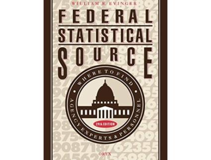 Livro Federal Statistical Source Where to Find Agency Experts Personel de William R Evinger Unknown (Inglês)