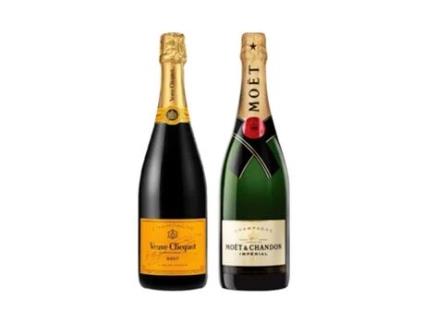 Pack Moët & Chandon & Veuve Clicquot Yellow Label BODEGA CAMPOLUZ