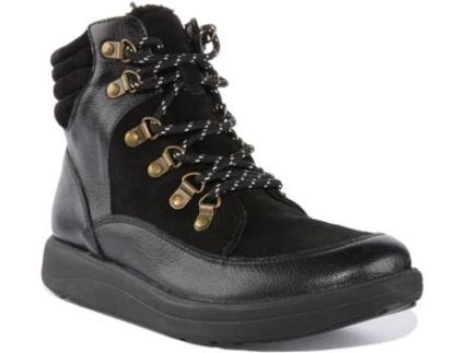 Botas de Mulher STRIVE Pele Preto (40)
