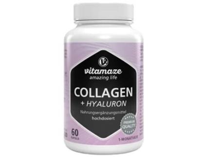 VITAMAZE Ácido Hialurônico Colágeno 60 Cápsulas