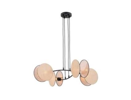 Candeeiro de Teto Nano Aço Preto 116X11 5X11 5 Cm EPIKASA