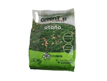 VITATERRA Greentop Abono de Césped Otoño 5 kg