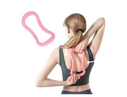 Anel de Pilates Treinamento Muscular Alongamento Anel Rígido CLARA