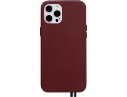 Capa para iPhone 12 Pro Max ARTEFAKT Pele Vermelho .