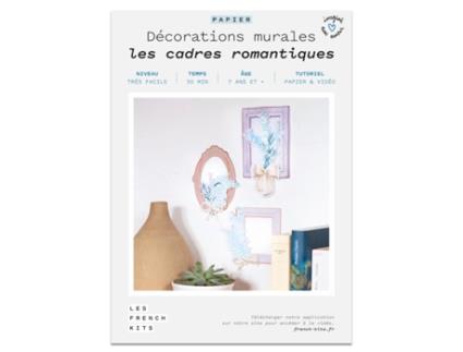 Caixa de Papel Faça Você Mesmo 3 Molduras Estilo Romântico Les French Kits