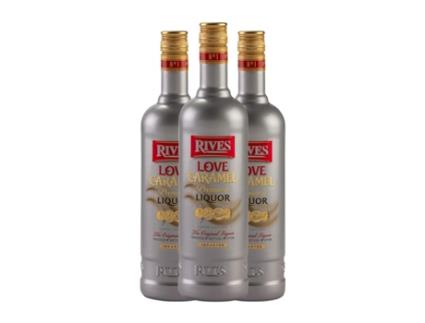 Vodca RIVES Caramel (0.7 L - 3 Unidades)