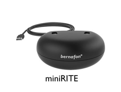 Carregador BERNAFON Minirite Tr Preto