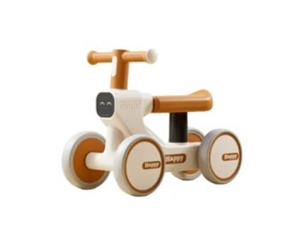 Bicicleta de Equilíbrio de 4 Rodas BEUNIK para Crianças Idade Mínima: 1 Ano Branco