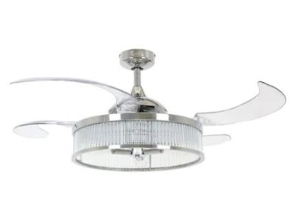 FANAWAY Corbelle 36In 4Blade Ac Fan/Lt 3E27 Chr 3Sp-Rc