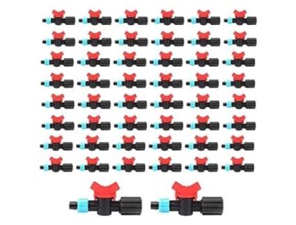 Válvula Escalonada de Fita de Irrigação Por Gotejamento 16Mm X 3/4 Rosca Fêmea. Pacote de GNCGARDEN