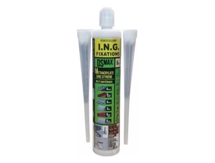 Resina Dsmax Metacrilato Bege Cartucho de 300 Ml A050028 ING FIXATIONS