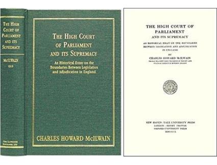 Livro High Court of Parliament and Its Supremacy de Charles Howard Mcilwain (Inglês - Capa Dura)