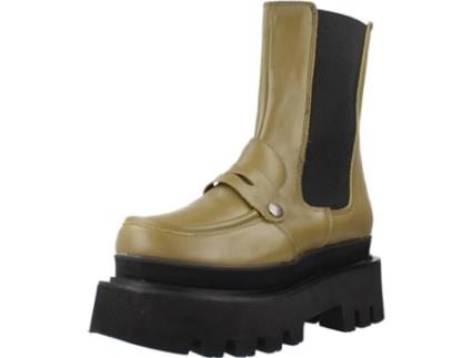 Sapatos de Mulher YELLOW Grace Pele Verde (36)