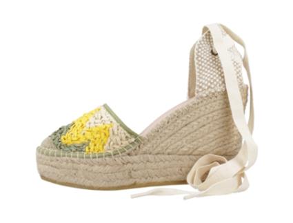 Sapatos de Mulher MACARENA Tecido Verde (38)