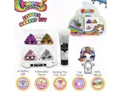 Set de Maquilhagem de Glitter para Rosto e Olhos POOPSIE Mga