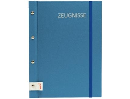 Pasta de Certificado ROTH Metallium com Parafusos de Livro Azul