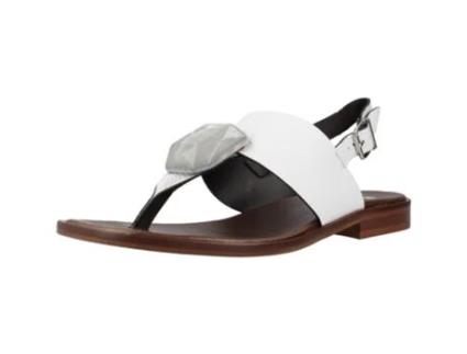 Sapatos de Mulher PLUMERS Tecido Branco (39)