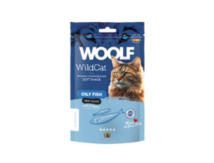 Wildcat Snack Semi-Húmido de Peixe para Gatos 50G WOOLF