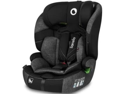 Cadeira Auto I-Size LIONELO Levi One Black Grey