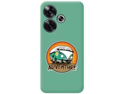 Capa Design Aventura para Xiaomi Poco F6 5G TUMUNDOSMARTPHONE Silicone Líquido Verde