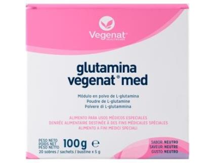 Vegenat Glutamina Med 20 Envelopes Neutro VEGENAT NUTRITION