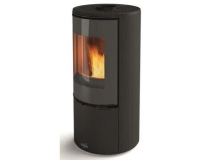 Salamandra GODIN 400220NOIR 8Kw Preto