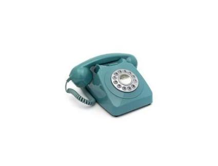 Telefone GPO Botões Azul