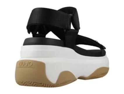 Sapatos de Mulher LIUJO Tecido Preto (35)
