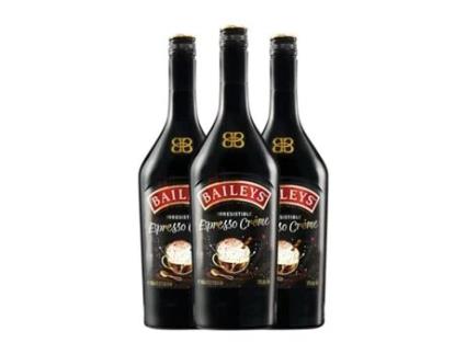 Licor Creme BAILEYS IRISH CREAM Irresistible Expresso Crème (0.7 L - 3 Unidades)