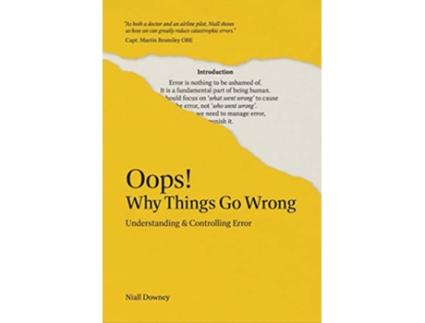 Livro Oops! Why Things Go Wrong de Captain Niall Downey (Inglês)