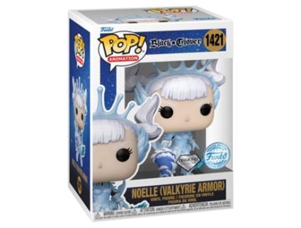Figura Funko BLACK CLOVER Noelle Em Armadura de Valquíria Us Diamond Glitter Pop