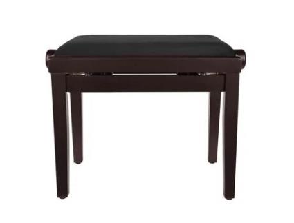 Boston Piano Bench com Adjustable Seat (55,5X32,5X4856Cm) Satin Rosewood Finis