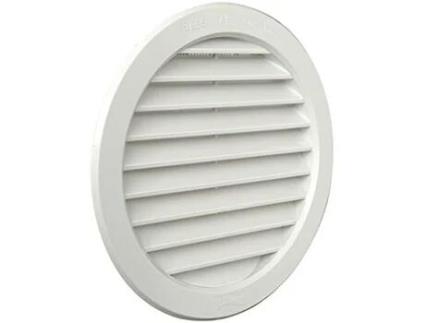 T16Rb Grelha de Ventilação Redonda de Plástico para Embutir Branca Ø 190 Mm LA VENTILAZIONE