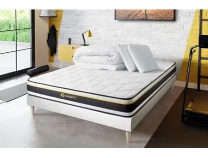 Sommier de Casal Soft Altura SLEEPFIT Branco (160x200)