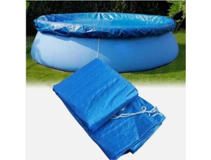 Cobertura de Inverno para Piscina Desmontável para Uma Piscina Inflável Redonda com Diâmetro de 457 Cm MAOYI