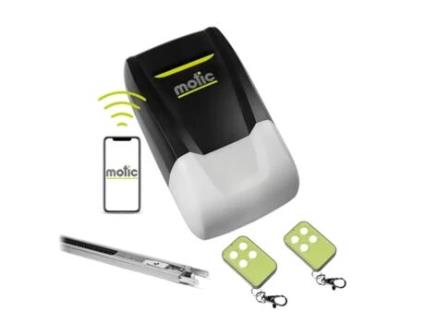 Porta Seccional com Wifi e Controlos Nova Tecnologia Até 15 M2 de Moove Smart Door MOTIC