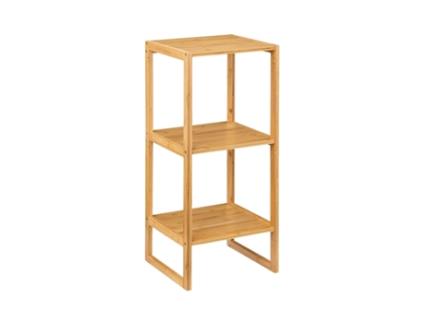 Estante Modular em Bambu com 2 Níveis 84x35,1x33,5cm 7house