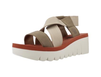 Sapatos de Mulher FLY LONDON Yabi Tecido Verde (40)