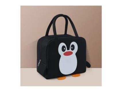 Saco Bento Pequeno Pato Amarelo Saco Bento Fofo dos Desenhos Animados Saco de Almoço Saco de Lona com Isolamento para Armazenamento XIMU