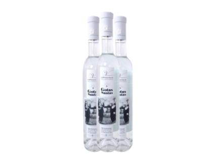 Aguardente Orujo LAVEGUILLA Aguardiente Gotas Santas Garrafa Medium (0.5 L - 3 Unidades)