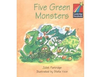 Livro Five green monsters de Juliet Partridge (Inglês)