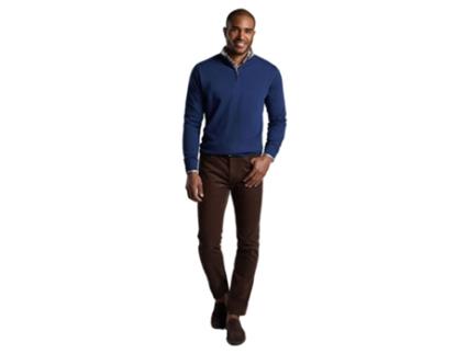 Agasalho Crown Comfort Cotton Azul XL Mulher PETER MILLAR