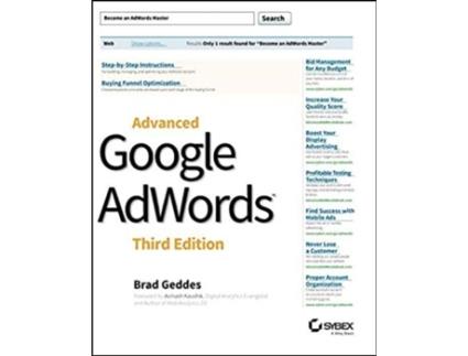 Livro Advanced Google AdWords de Brad Geddes (Inglês)