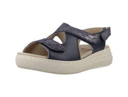 Sapatos de Mulher PINOSOS Sena Tecido Azul (38)