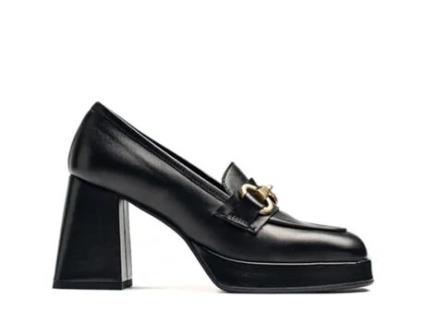 Sapatos Tacão de Mulher VAMSKO Pele Preto (39)