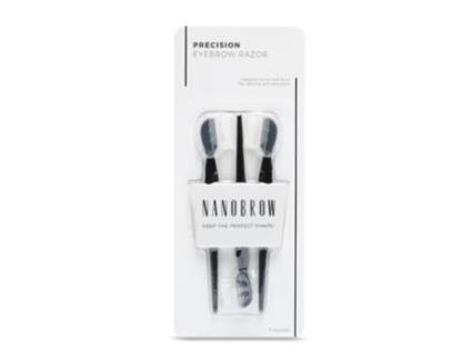 Lamina para Sobrancelha de Facial NANOBROW 3 Pedaços Aparador de Sobrancelhas