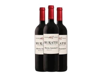 Vinho MURATIE ESTATE Alberta Annemarie Merlot Stellenbosch (0.75 L - 3 Unidades)